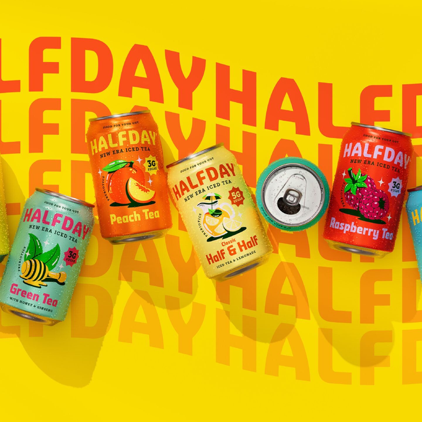 Nostalgic fun for iced tea brand HALFDAY